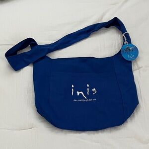 Inis Blue Sling Tote Bag